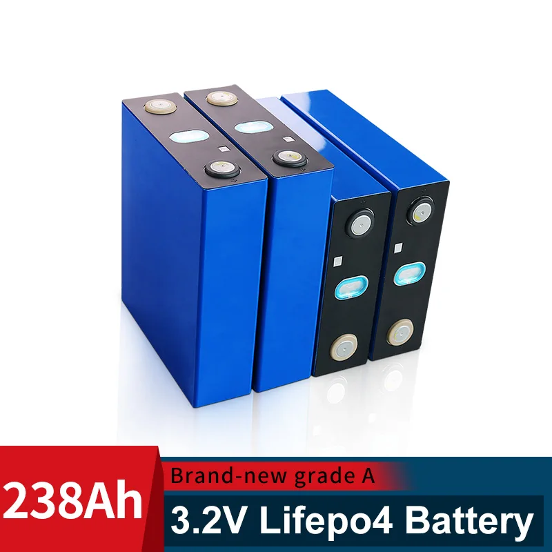 

Lifepo4 238AH battery Pack 4Pcs 3.2V cells BRAND NEW Grade A DIY 12V Rechargeable EU US Tax Free With Busbars
