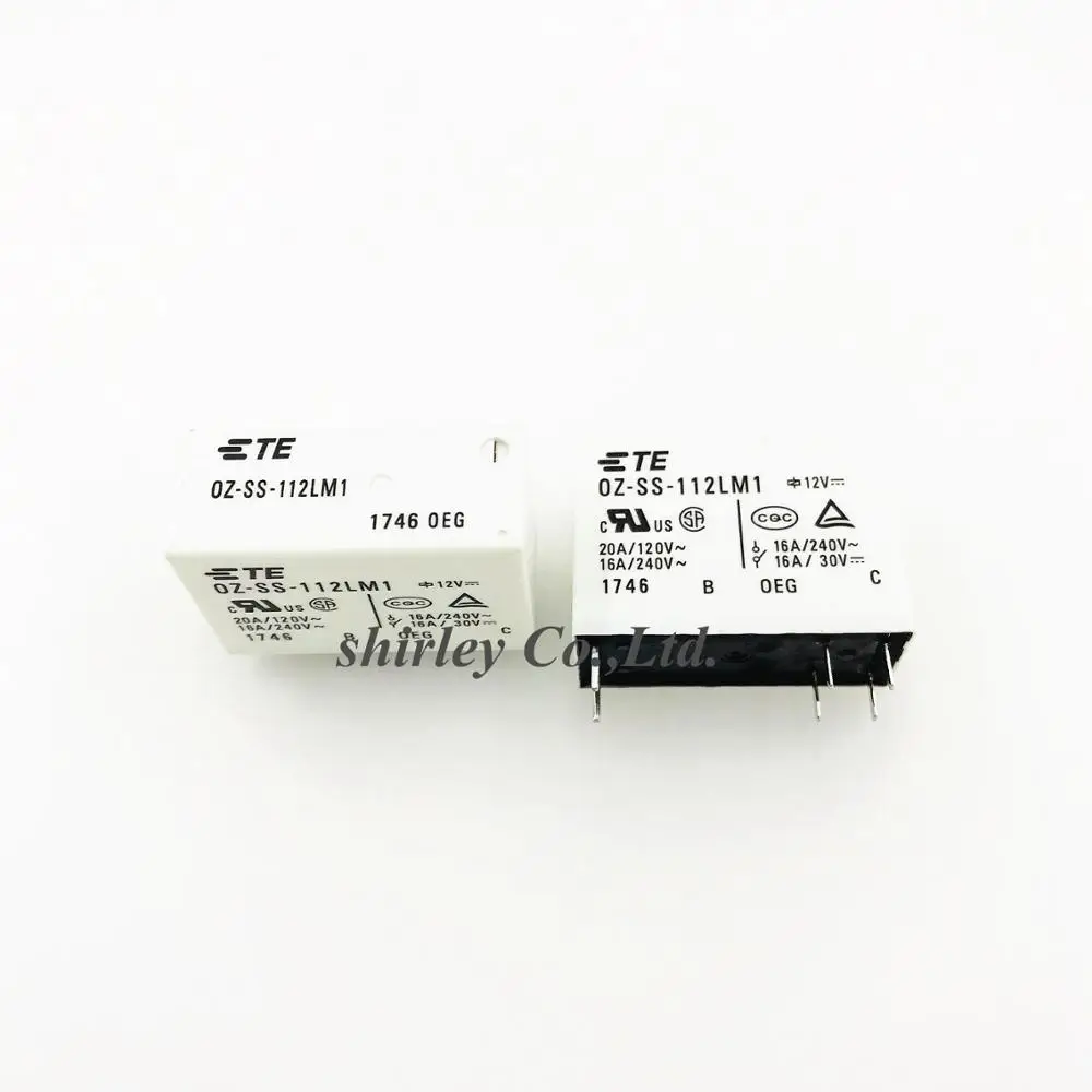 

Free Shipping 10PCS 100% new original relay OZ-SS-112LM1 6PIN 16A 240VAC 12VDC