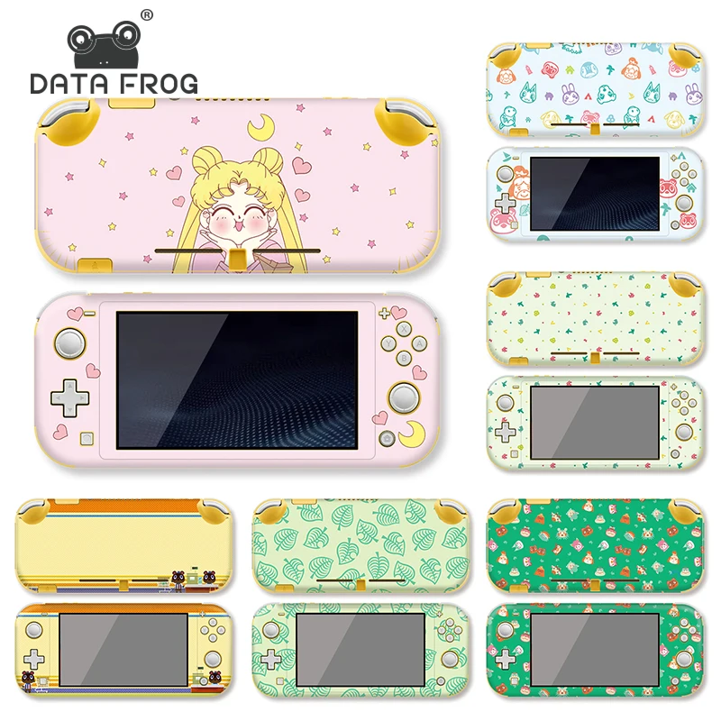 

Data Frog Animal/Sailor Moon Cute Kawaii Stickers for Nintendo Switch Lite Game Console Skin for Switch Lite Sticker Cover
