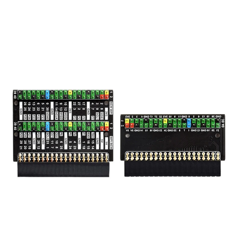 

Raspberry Pi 400 GPIO Header Expansion Adapter, with 1X / 2X 40 PIN Color-Coded Header,Easy Connect to Pi 400