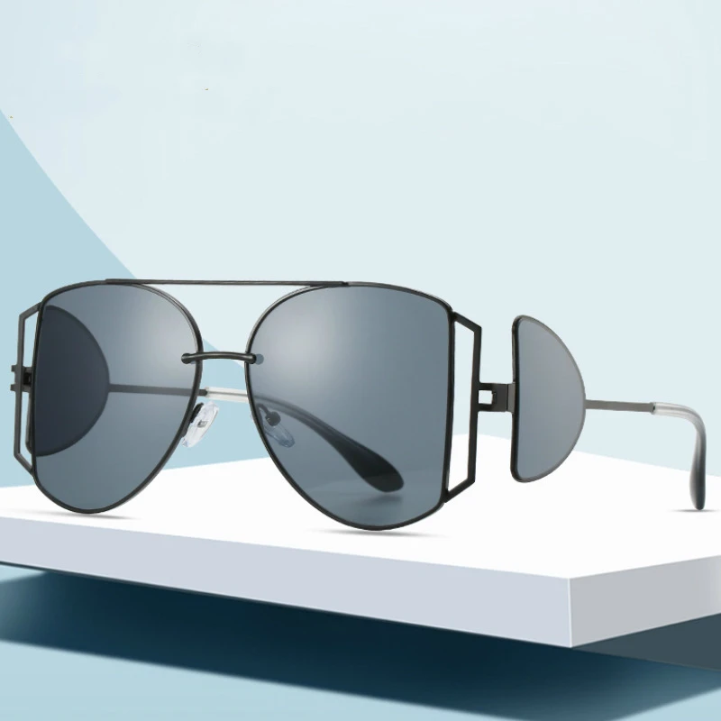 Женское винтажное солнцезащитное стекло новое ретро женское цельное цветное