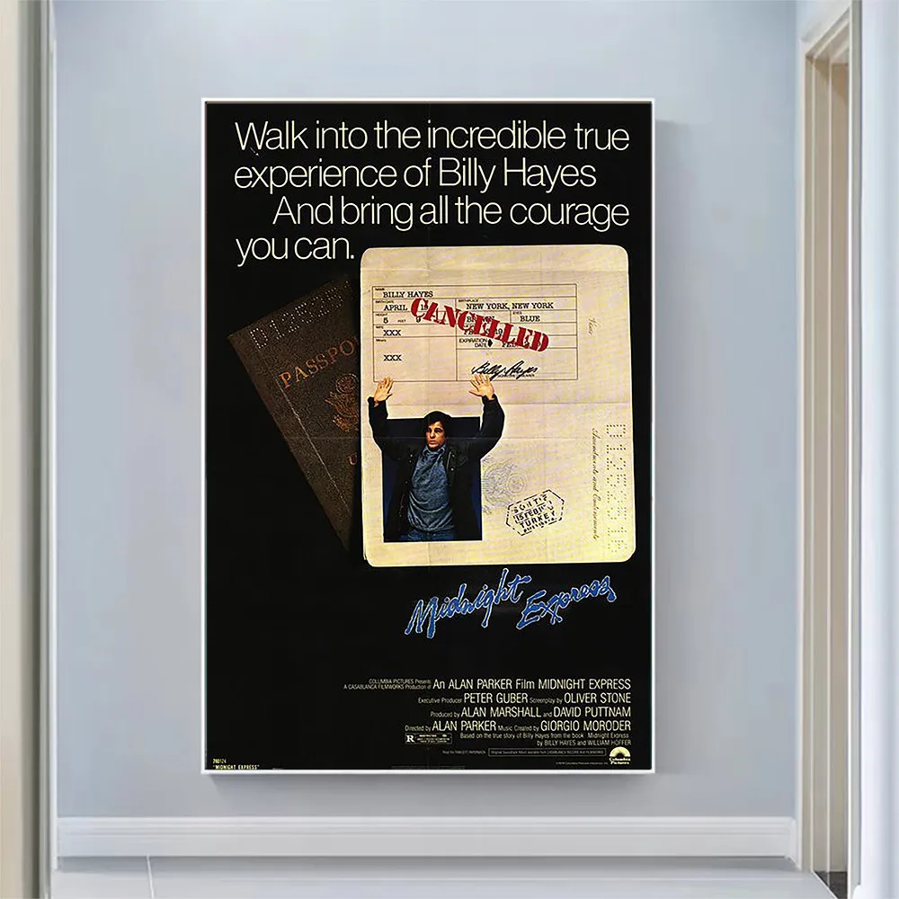 

CP1711 Midnight Express (2) Classic Hot Movie Print Silk Fabric Poster Indoor Wall Art Decor Gift