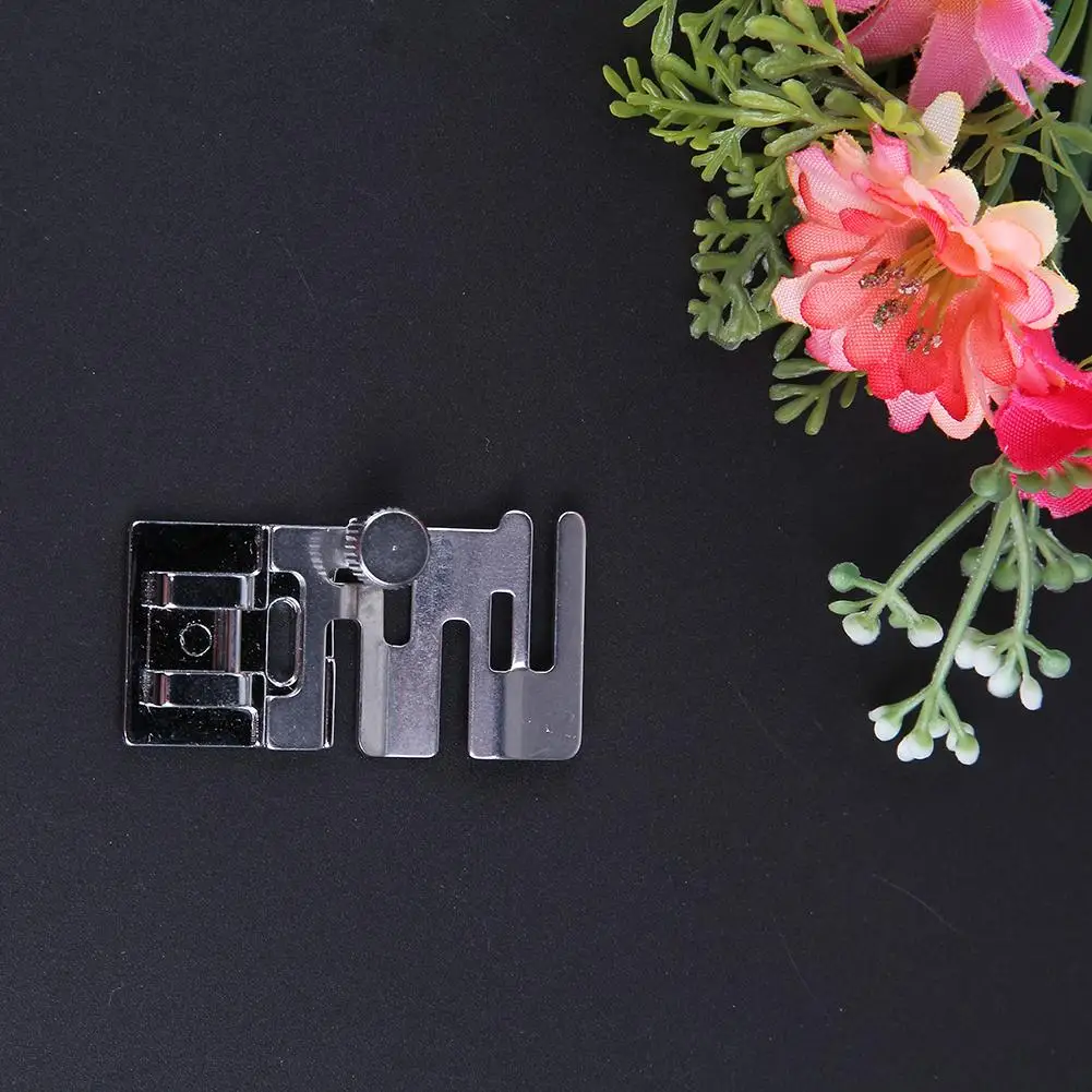 1 шт. Швейные машины лапку эластичный шнур полоса ткани стрейч прижимная лапка