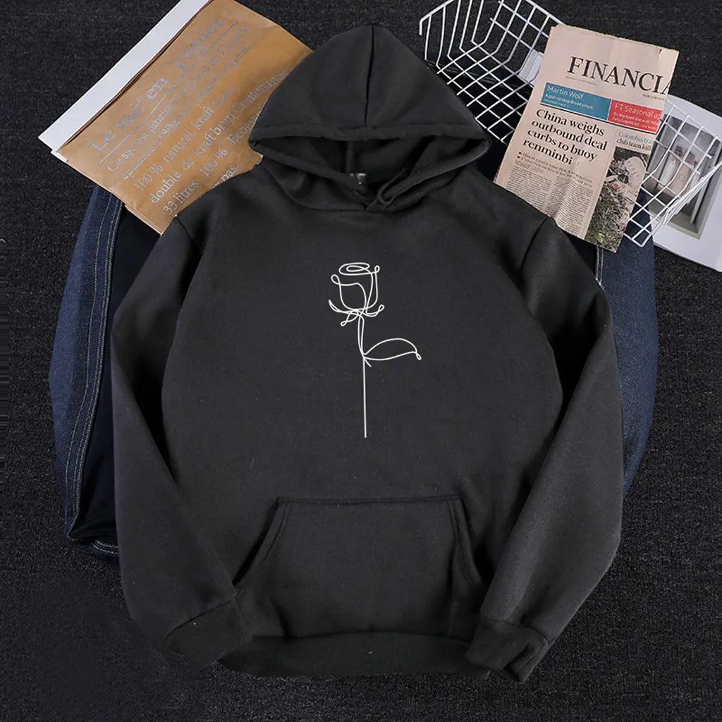 

Teenager Sweatshirts Women White Women's Gown with A Hood Hoodies Ladies Long Sleeve Casual Hooded Oversized Pullovers Tops New