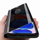 Оригинальный умный зеркальный флип-чехол для Xiaomi Redmi Note 11 Pro, противоударный чехол-книжка для смартфона redmi Note11 pro note11pro