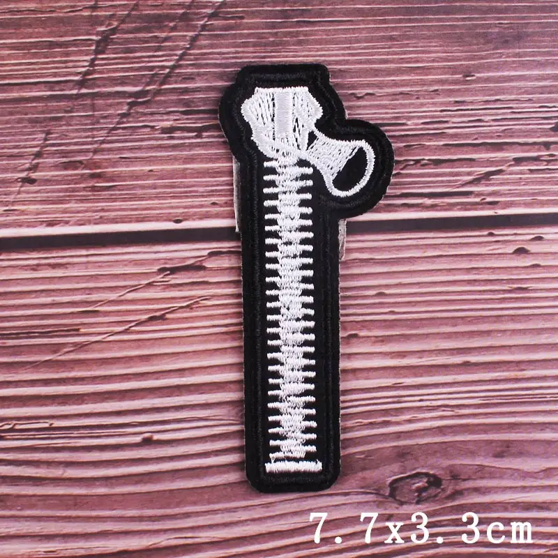 Нашивки на молнии для одежды вышитая аппликация сделай сам шитья пришивная