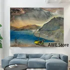 Пейзаж Сальвадора Дали с портом лигата, перед штормом, 1956 напечатанная на холсте картина для гостиной домашний декор настенные картины