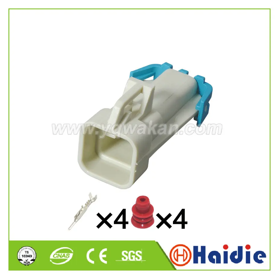 Бесплатная доставка 5 комплектов 4pin мужской Delphi GM LS2 O2 корпус заглушки