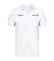 f1 racing suit 2021 team short sleeved polo shirt lapel sports t shirt the same official racing suit can be customized
