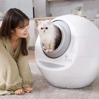 self cleaning electric big cat litter box smart catlitter automatic self cleaning toilet closed toile tray trash filter for cats