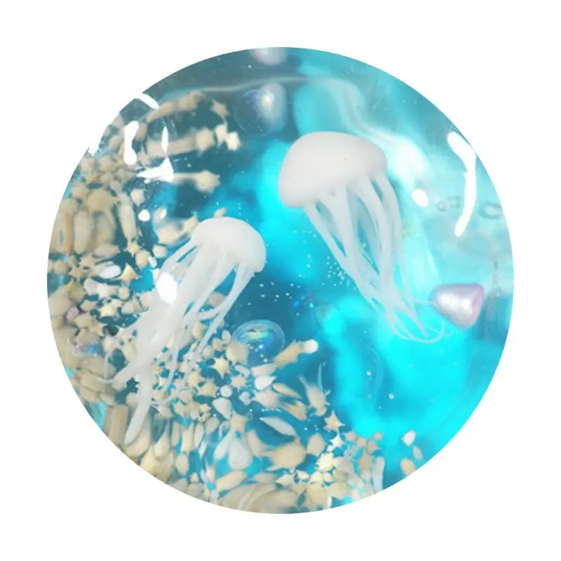 DIY Кристалл эпоксидная заливка звезда песок морской стиль подвеска ручной работы