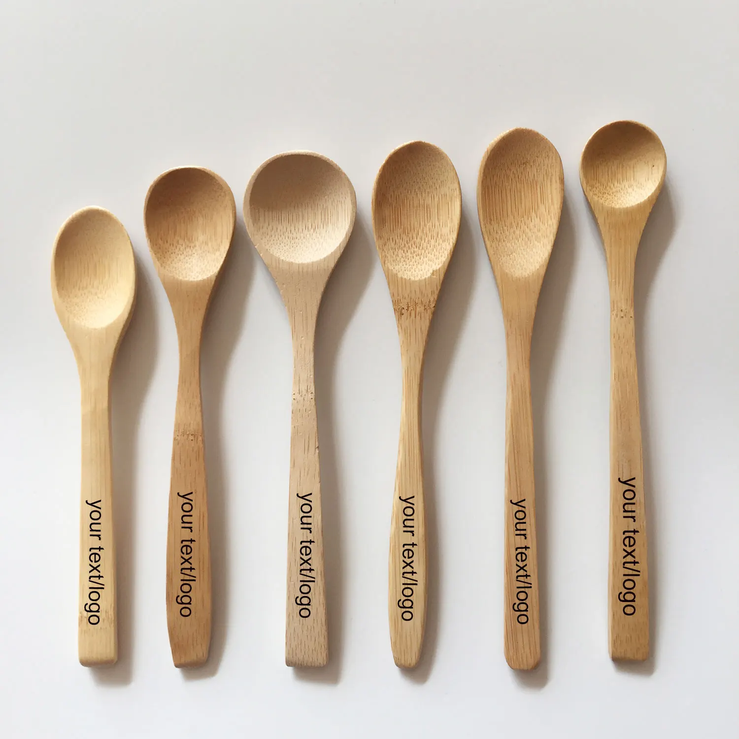 

Индивидуальная ложка для меда оптом, 100 шт., многоразовая бамбуковая сервировочная ложка, посуда для дня рождения, свадьбы, вечеринки, гравир...