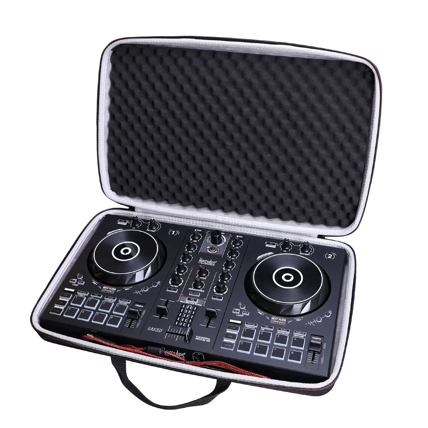 Водонепроницаемый Жесткий Чехол LTGEM из ЭВА для контроллера Hercules DJControl Inpulse 300, 2 канала, USB Водонепроницаемый Жесткий Чехол LTGEM из ЭВА для контроллера Hercules DJControl Inpulse 300, 2 канала, USB