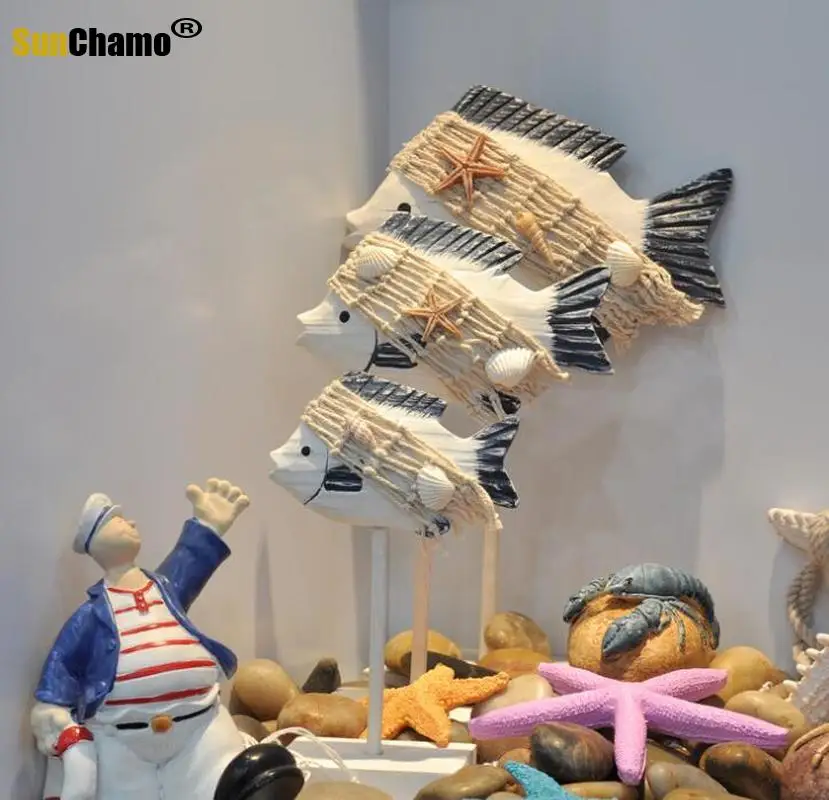 Три комплекта из морской рыбы в средиземноморском стиле антикварные украшения