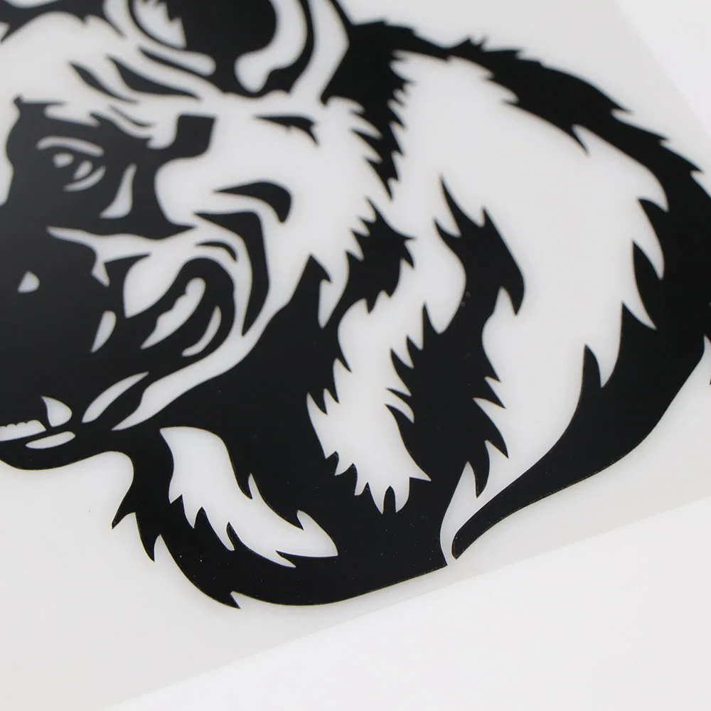 

YOJA 14.4X16.9CM German Shepherd Window Decoration Car Sticker Vinyl Decals Accessorise ZT4-0164