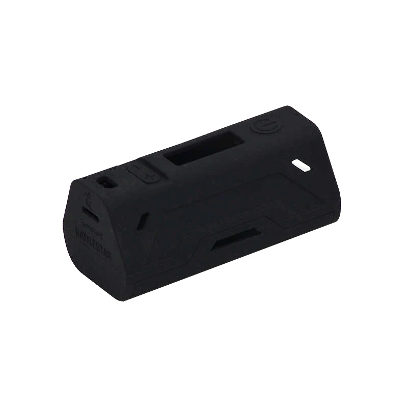 black Силиконовый Чехол Для Cloupor Smoant battlestar TC 200 w Box Mod 200 w силиконовый чехол, покрытие кожи, обертывание с гелем - Color: black