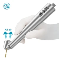 ai x450l dentist tools 45 angle head air turbine high speed handpiece with led optoic triple water jet dental instrument