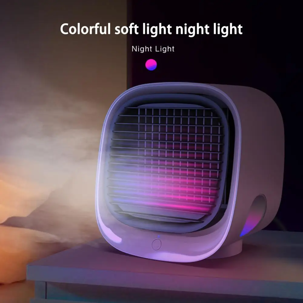 Портативный мини-кондиционер многофункциональный увлажнитель-очиститель с USB