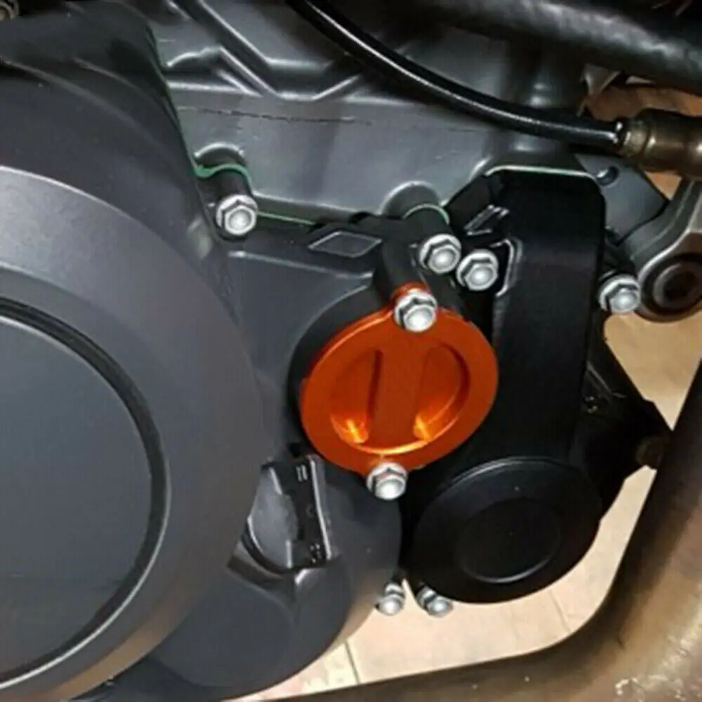CNC Заготовка Крышка масляного фильтра крышка для KTM SXF XCF EXC-F EXC XCW XCF-W 250 350 450 500 530
