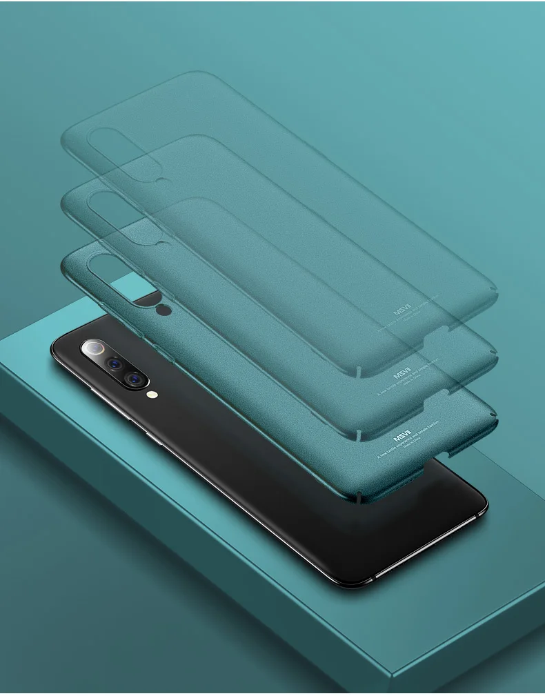 Msvii ультра тонкий чехол для Xiao mi 9 mi 8 Sandy матовая задняя крышка для mi 9 SE mi 8 Lite Pro полная защита Fundas Capa