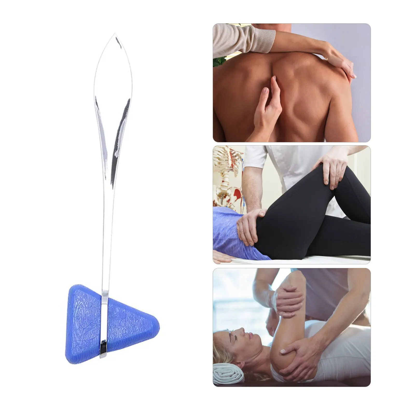 

1pc Medical Triangle Taylor Percussor Percussion Neurological Hammer Percussor Diagnostic Reflex Hammer 18cm x 5cm