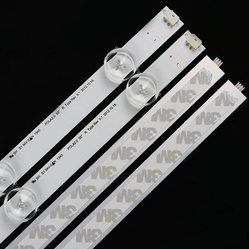 Светодиодный Подсветка полосы для LG LA62M55T120V12 55LN5400 55LN6200 55LN5600 55LN5710 55LN5750 55LA6205 55LA6200