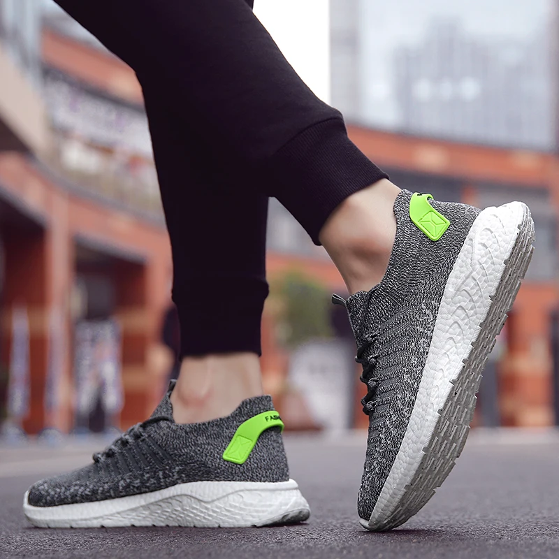 

Abhoth Running Shoes for Men Breathable Lac-up Men Shoes Lightweight Comfortable Walking Fashion Sneakers Zapatos De Hombre 46