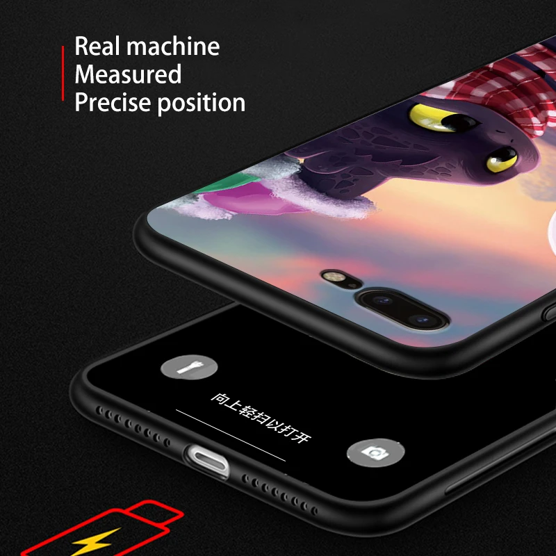 Чехол для телефона iphone 11 ProMax XR XS MAX X Как приручить дракона Apple 8 7 6 5S s Plus Силиконовый