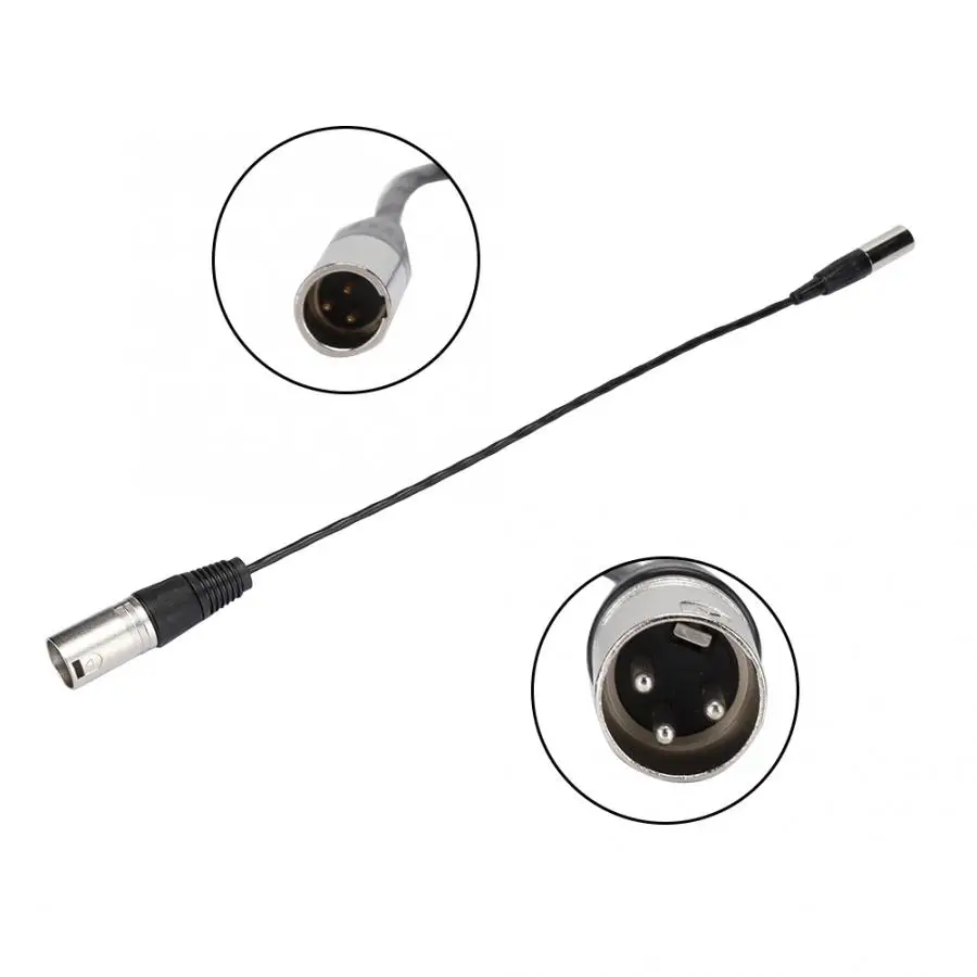 Mini XLR 3PIN Male to for Canon Audio Cable Transfering Camera Microphone Interface | Электроника
