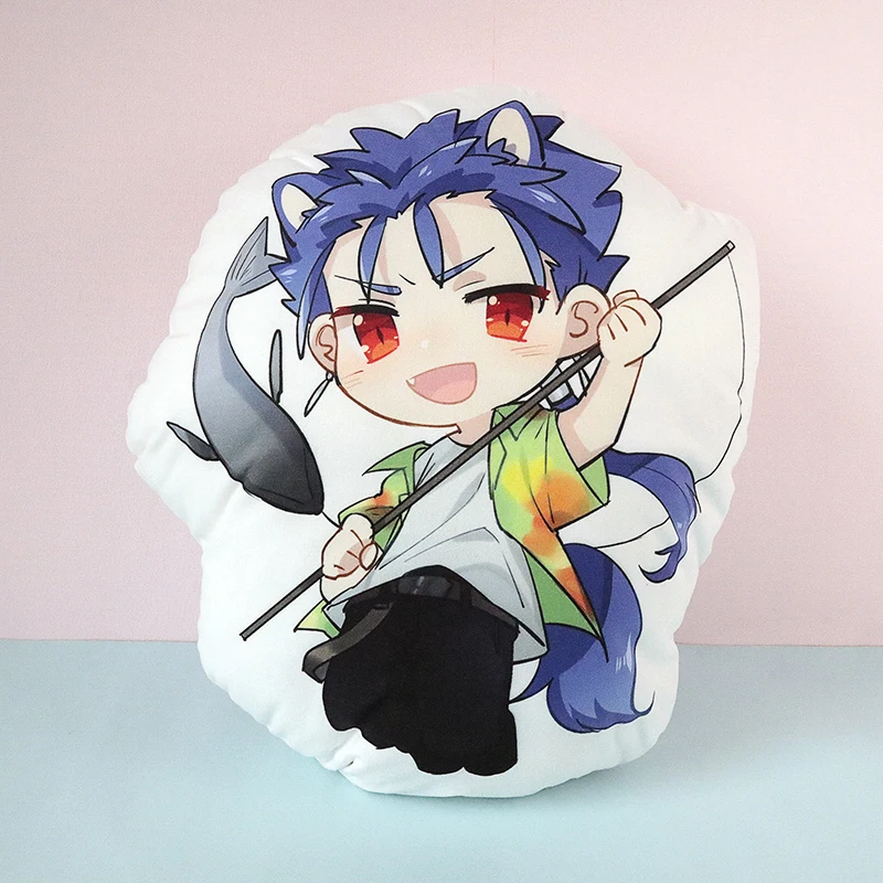 Cu Chulainn Аниме Fate/Grand Order Gilgamesh Cu Chulainn Chacha Косплей короткая мягкая игрушка подушка набивная подушка для игрушек Рождественский подарок - Цвет: Cu Chulainn