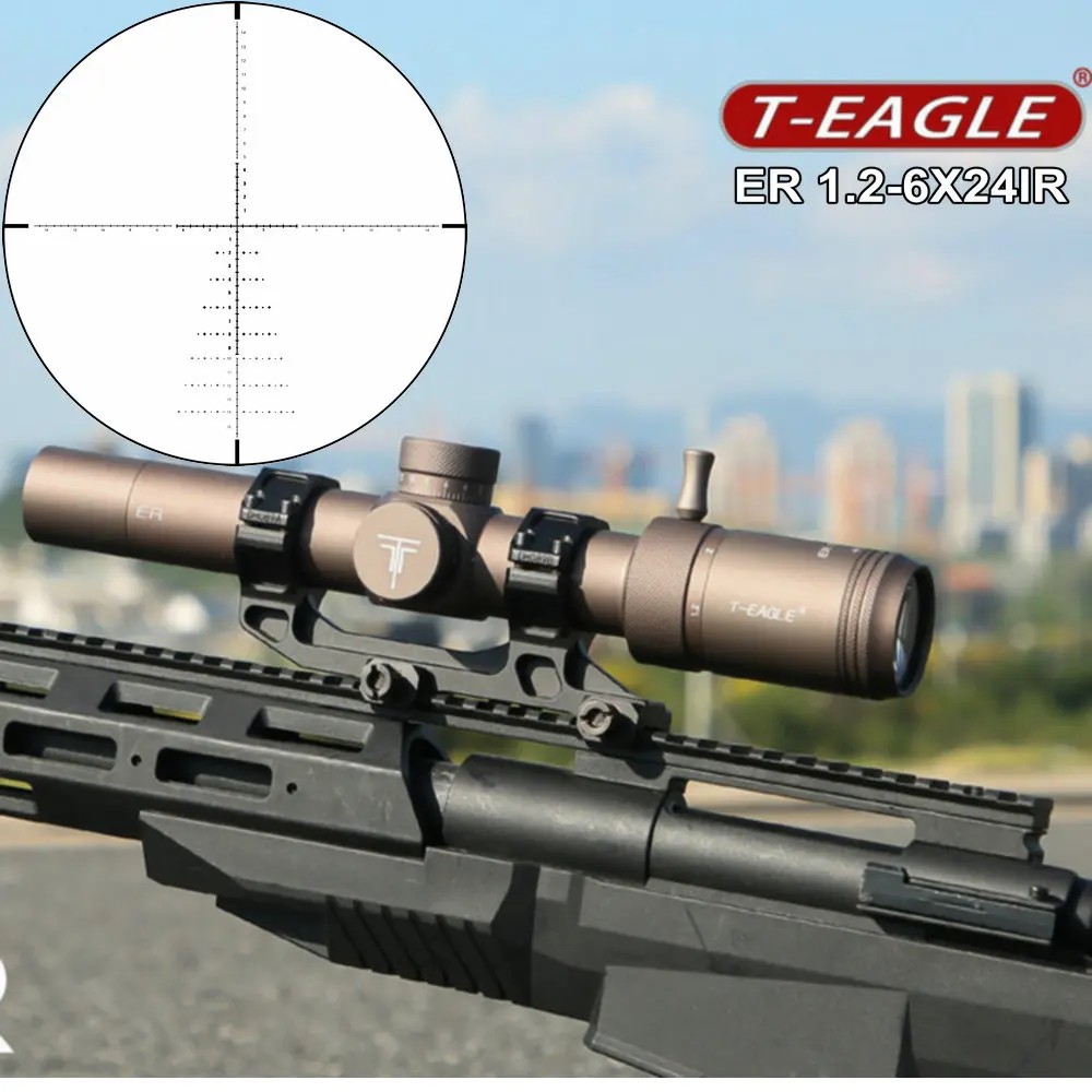

Тактический Оптический прицел Teagle ER 1,2-6X24IR для страйкбола
