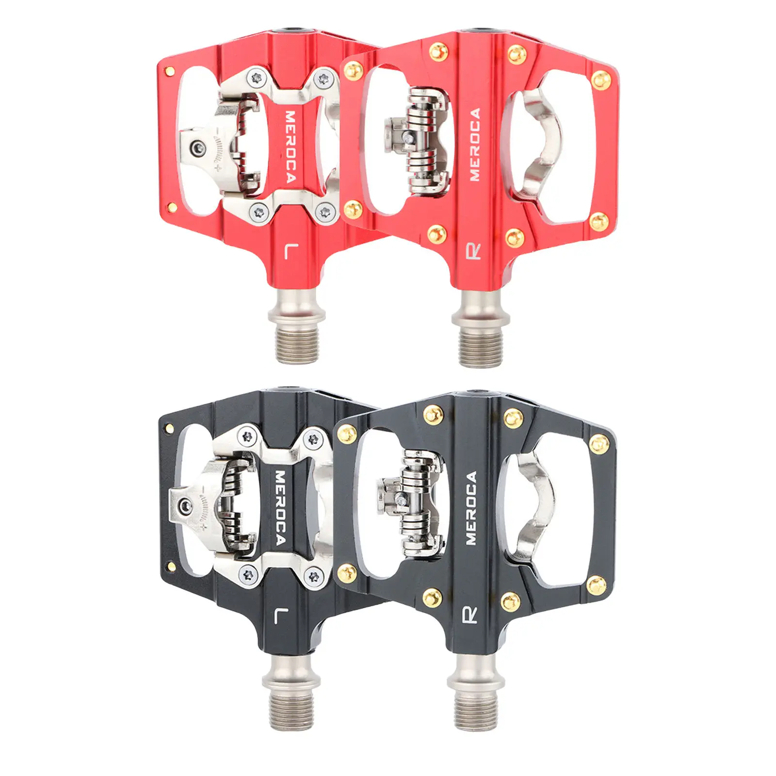 MTB Bike Self-locking Pedals Mountain Clipless SPD bicycle Pedal Bicycle Parts Upgrade Lock | Спорт и развлечения