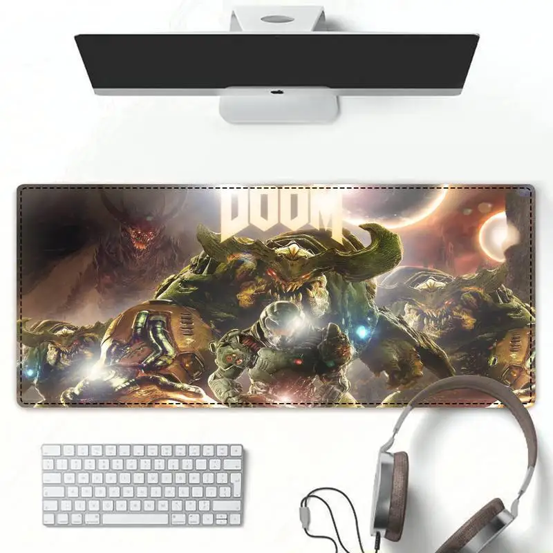 

Large XXL The Doom Game Gaming Mouse Pad Gamer Keyboard Maus Pad Desk Mouse Mat Game Accessories For Overwatch