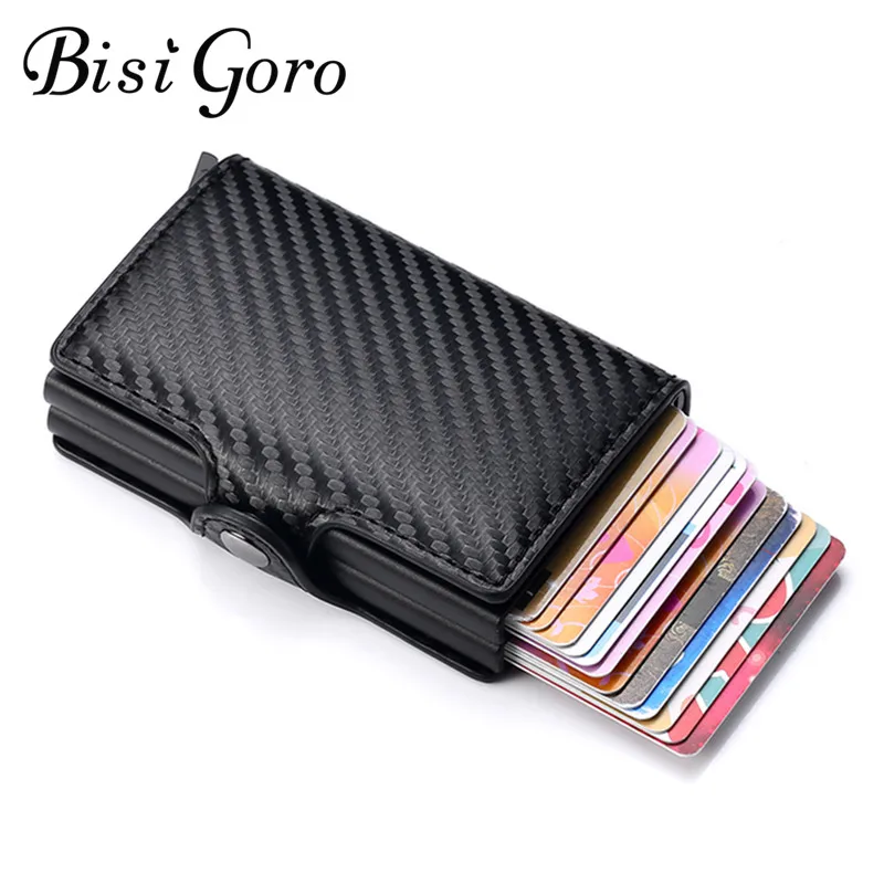 Кошелек BISI GORO с двойной коробкой кошелек из углеродного волокна