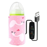 baby bottle warmer bag portable usb heating intelligent warm breast milk insulated tote bag for night feeding traveling outing