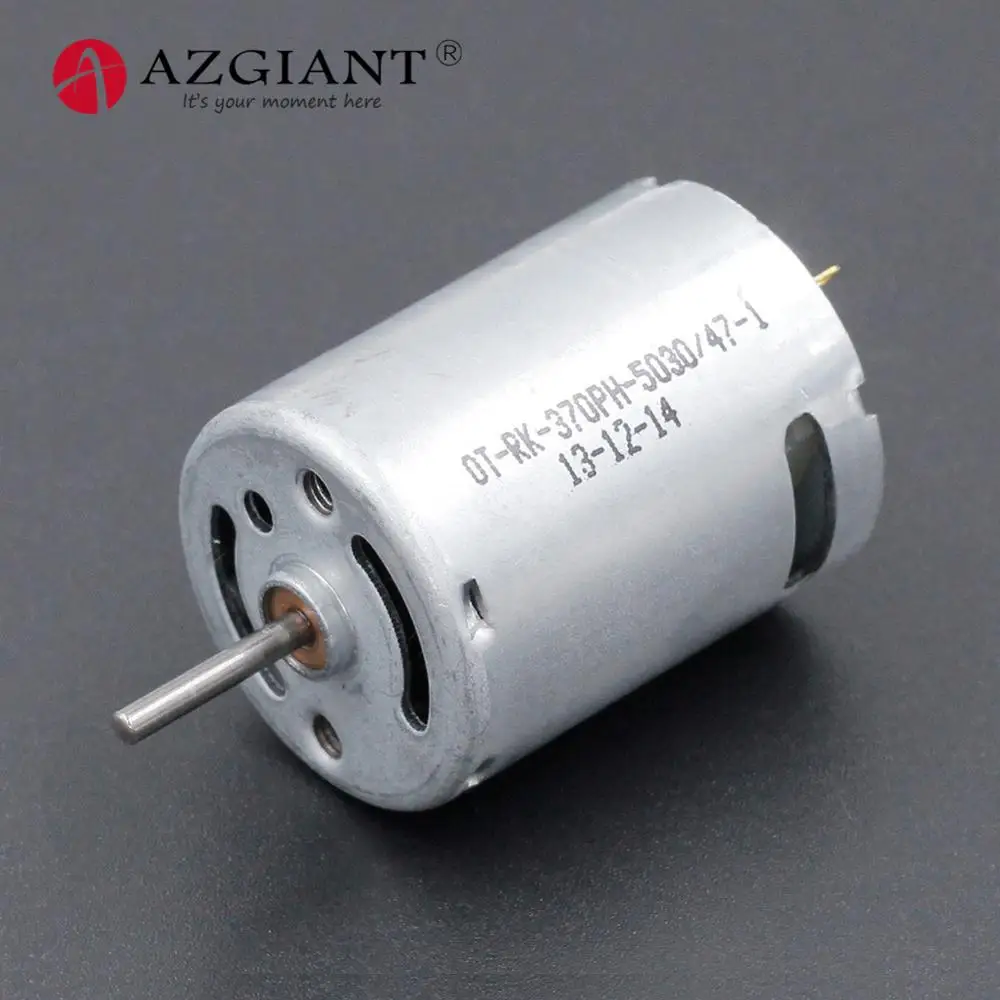 Абсолютно Новый RK 370PH микро двигатель постоянного тока 3V 6V 7 4 V Высокая скорость