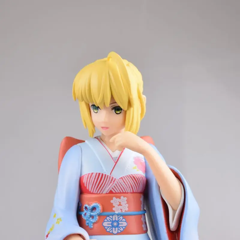 Аниме Aniplex Fate/Stay Night саблейное кимоно платье Sunny Saber Seba модель украшения|Игровые