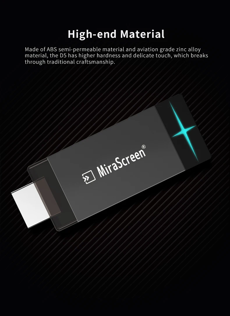 Mirascreen D5 Wifi 2,4G/5G Дисплей ТВ ключ 1080P Miracast Airplay отзеркаливание DLNA к Hdtv для телефона Ios Android Crome Cast