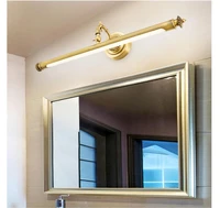 48cm63cm78cm bathroom mirror lamp waterproof retro coppe cabinet vanity mirror lights led wall light lamp led light wall lamp