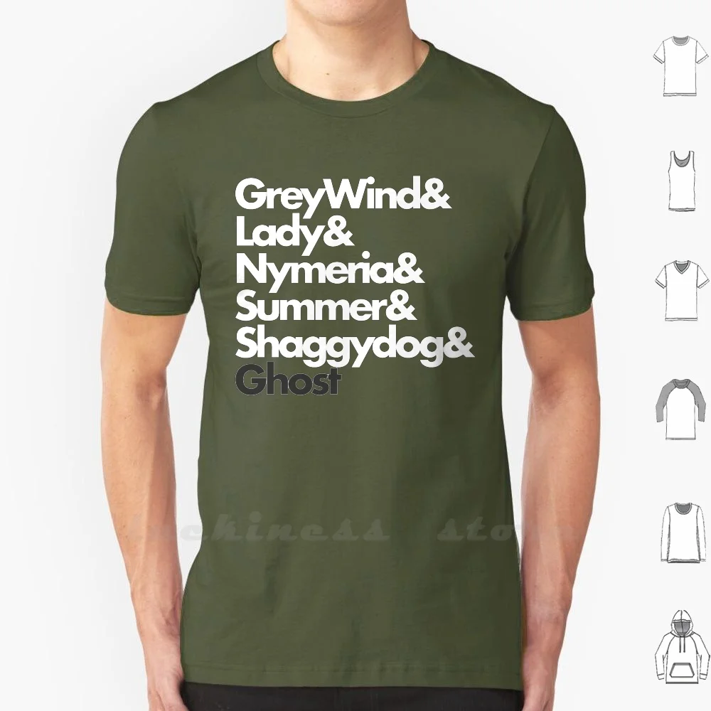 Старк лютоволки Футболка 100% хлопок DIY S 6xl Direwolf волк волки дом Старков получили