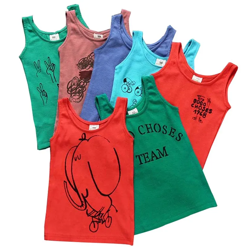 Футболка С Рисунком Тигра для мальчиков и девочек 2020 летняя детская одежда