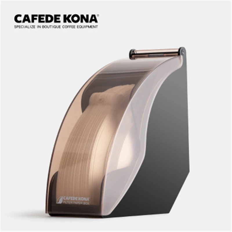 

Ящик для хранения фильтровальной бумаги CAFEDE KONA, V-образный держатель для фильтровальной бумаги, влагостойкий деревянный стеллаж для хранен...