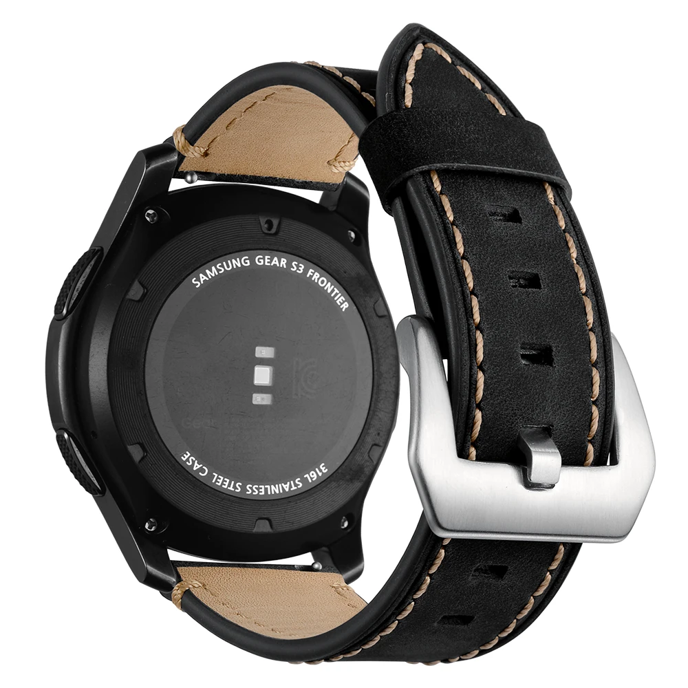 Ремешок 22 мм для Samsung Galaxy Watch 46 браслет Gear S3 Frontier/Classic huami amazfit huawei GT 2 умные