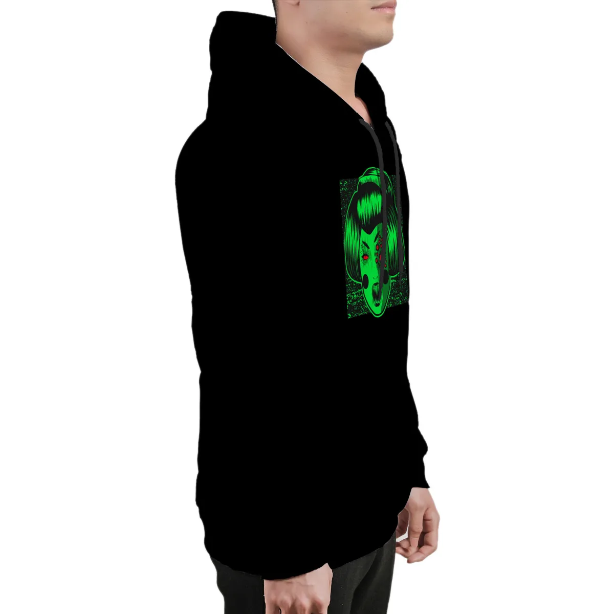 

Men's Hoodie Horror Manga Games Couples Matching Anime Retro Hood Men Clothing 37910