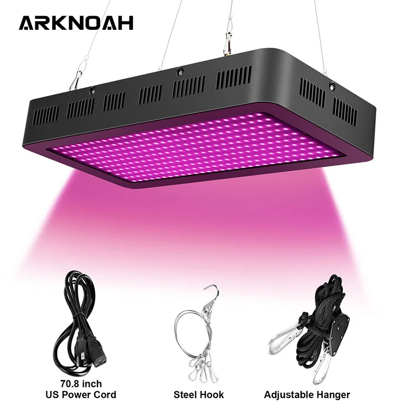 ARKNOAH 1500 Вт, светильник для выращивания, полный спектр, светодиодный чип SMD 3030 для комнатных тентов, теплиц, гидропоника, лампа для роста растений