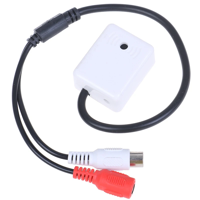 Микрофон аудио звукосниматель устройство мониторинга звука для CCTV камеры