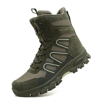 military boots male martin combat combat combat autumn and winter high top outdoor climbing plus size desert boots