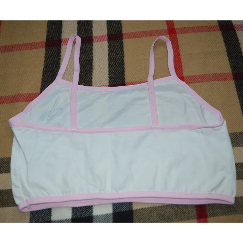 1 шт. 100% хлопковый бюстгальтер детское нижнее белье бюстгальтеры для студентов