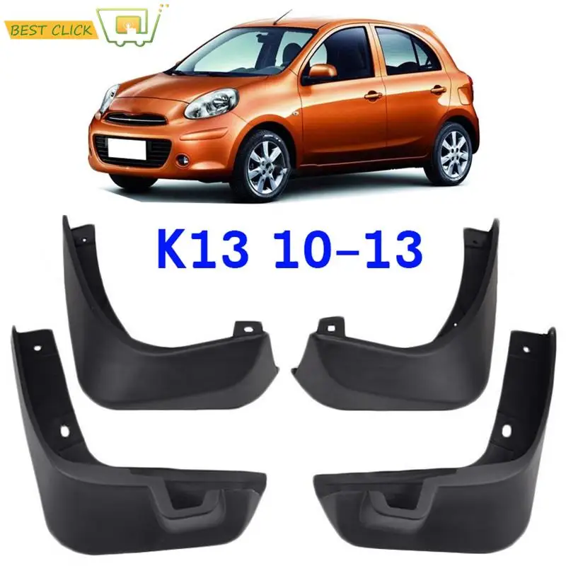 

For Nissan Micra / March K13 2010 2011 2012 2013 Front Rear Car Mud Flaps Mudflaps Splash Guards Mud Flap Mudguards Fender