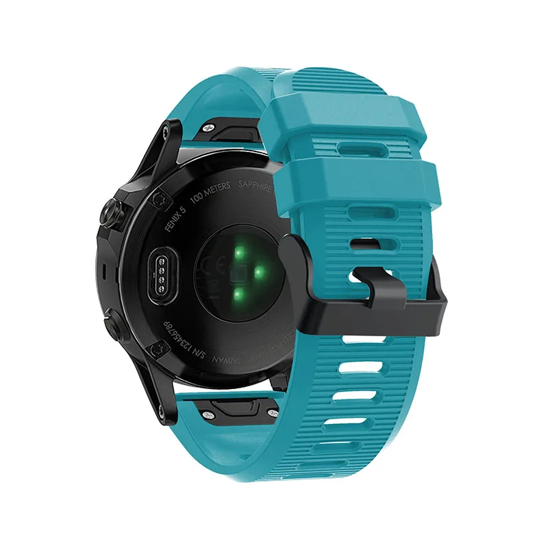 Красочные ремешок для смарт-часов Garmin Fenix 6X Pro 5X плюс 3 HR часы 26 мм быстросъемный